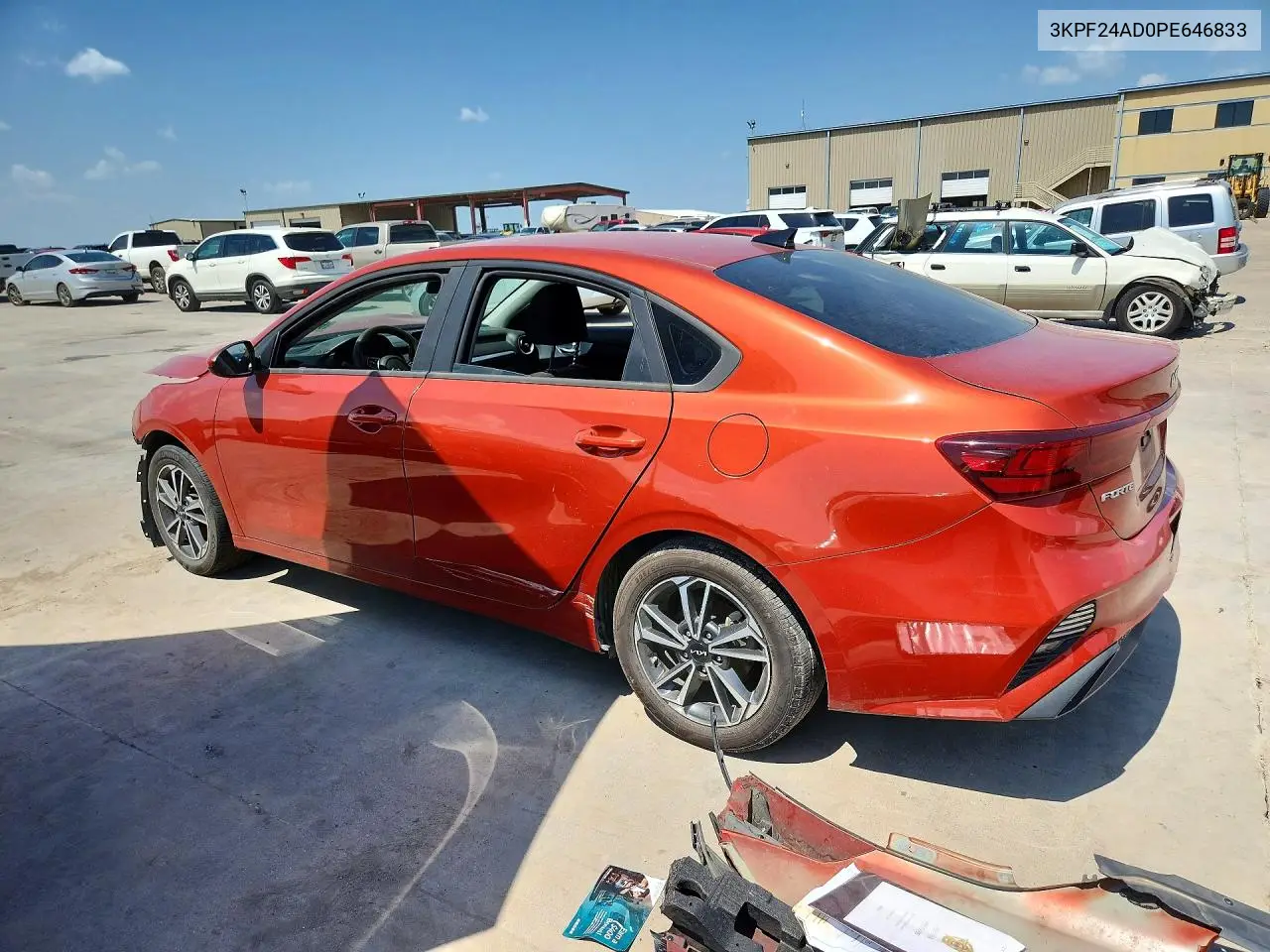 2023 Kia Forte Lx/S VIN: 3KPF24AD0PE646833 Lot: 60918786