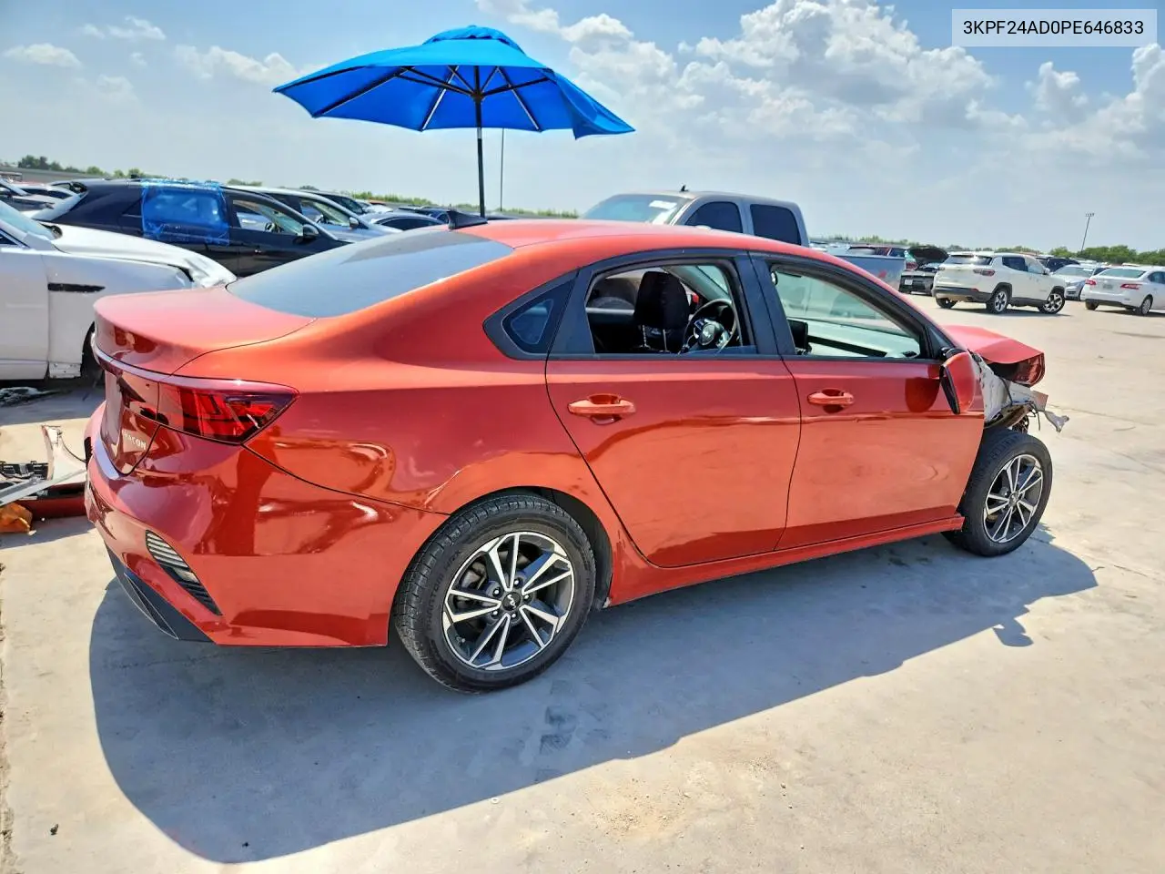 2023 Kia Forte Lx/S VIN: 3KPF24AD0PE646833 Lot: 60918786