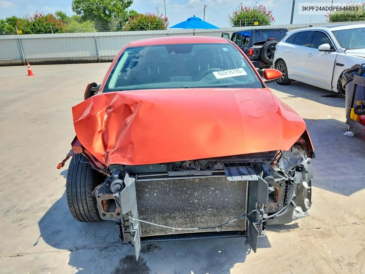 2023 Kia Forte Lx/S VIN: 3KPF24AD0PE646833 Lot: 60918786