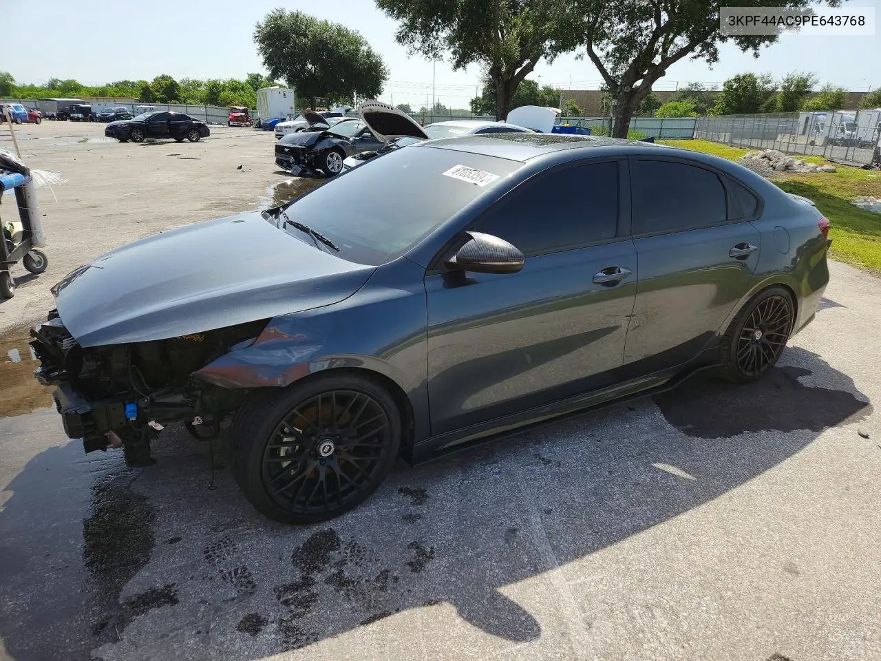 2023 Kia Forte Gt VIN: 3KPF44AC9PE643768 Lot: 61053596