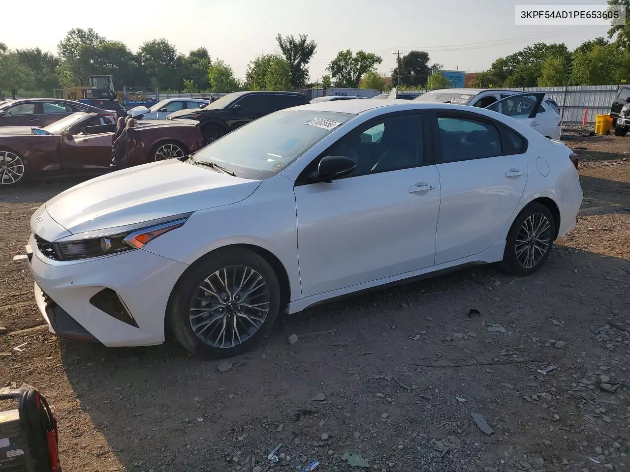 2023 Kia Forte Gt Line VIN: 3KPF54AD1PE653605 Lot: 61085656