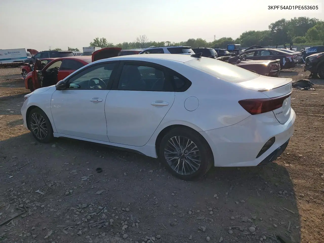 2023 Kia Forte Gt Line VIN: 3KPF54AD1PE653605 Lot: 61085656