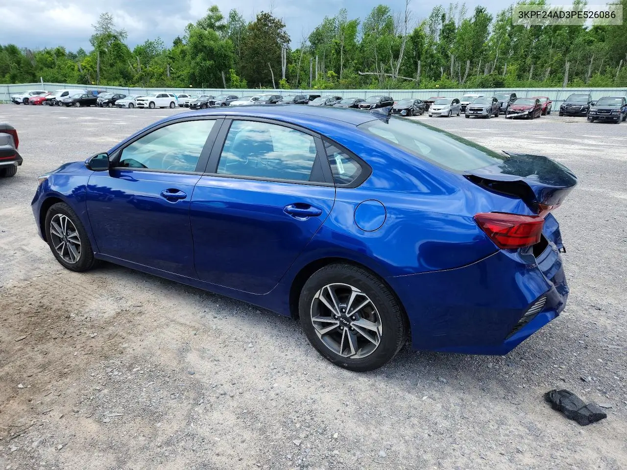 2023 Kia Forte Lxs VIN: 3KPF24AD3PE526086 Lot: 61565346