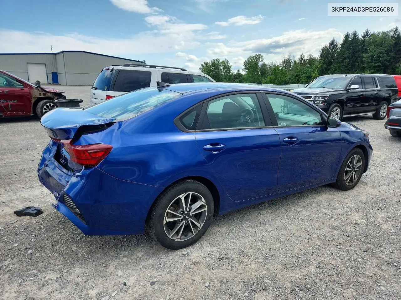 2023 Kia Forte Lxs VIN: 3KPF24AD3PE526086 Lot: 61565346