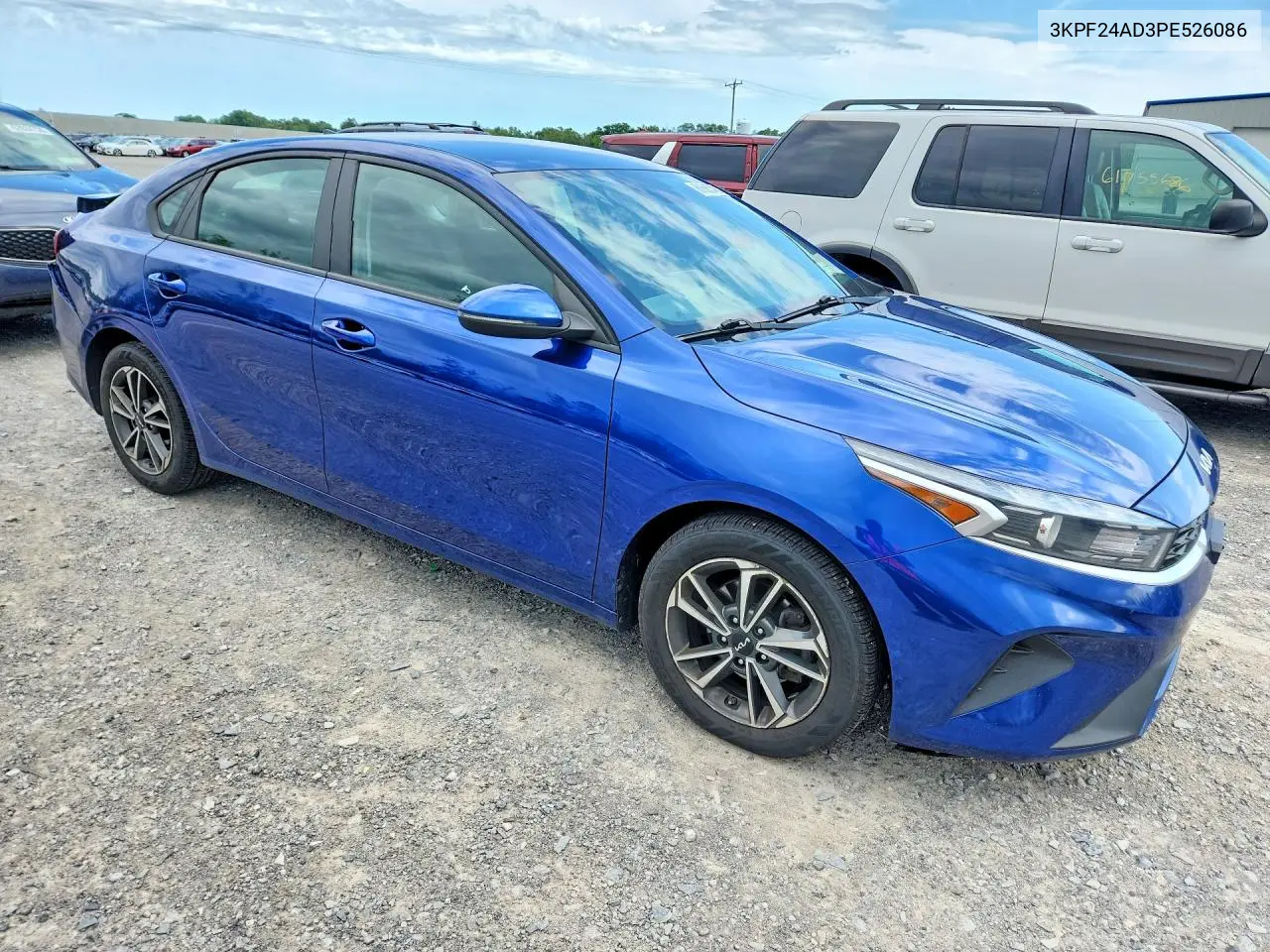2023 Kia Forte Lxs VIN: 3KPF24AD3PE526086 Lot: 61565346