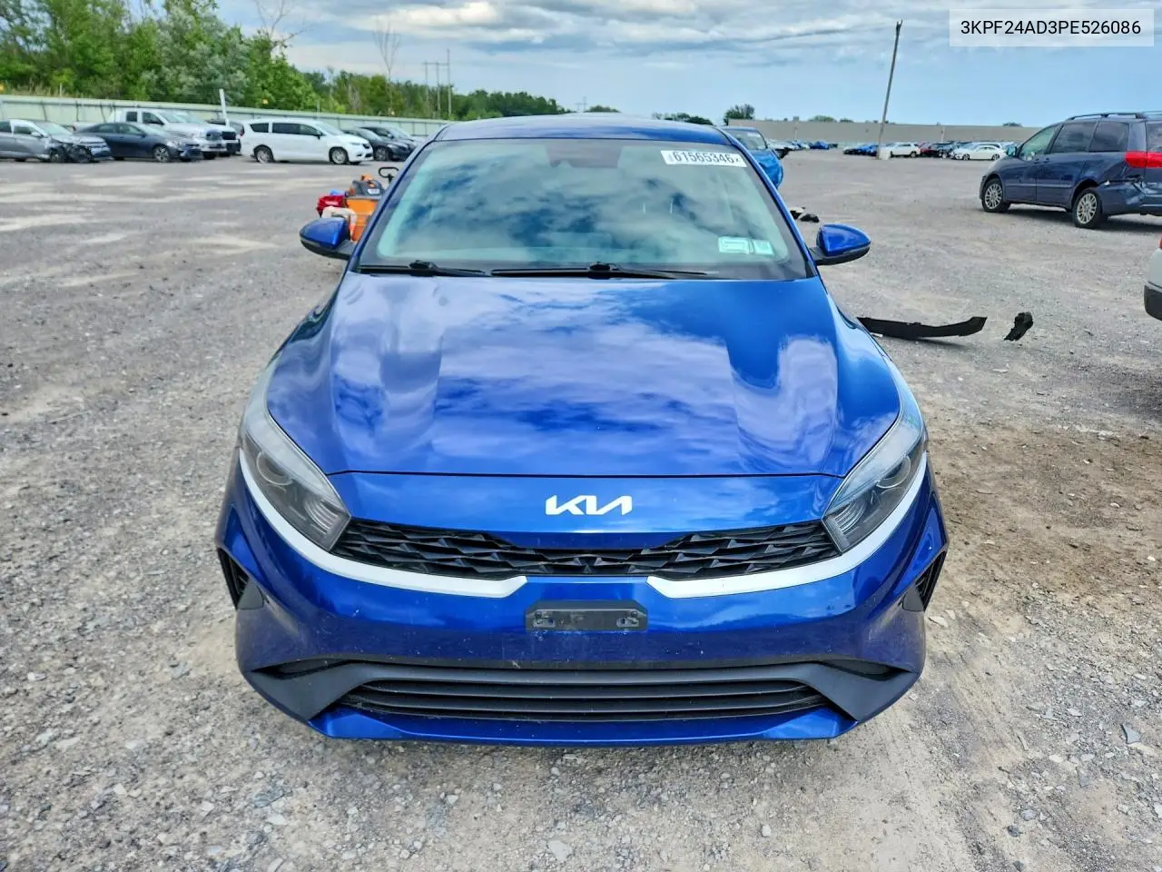 2023 Kia Forte Lxs VIN: 3KPF24AD3PE526086 Lot: 61565346