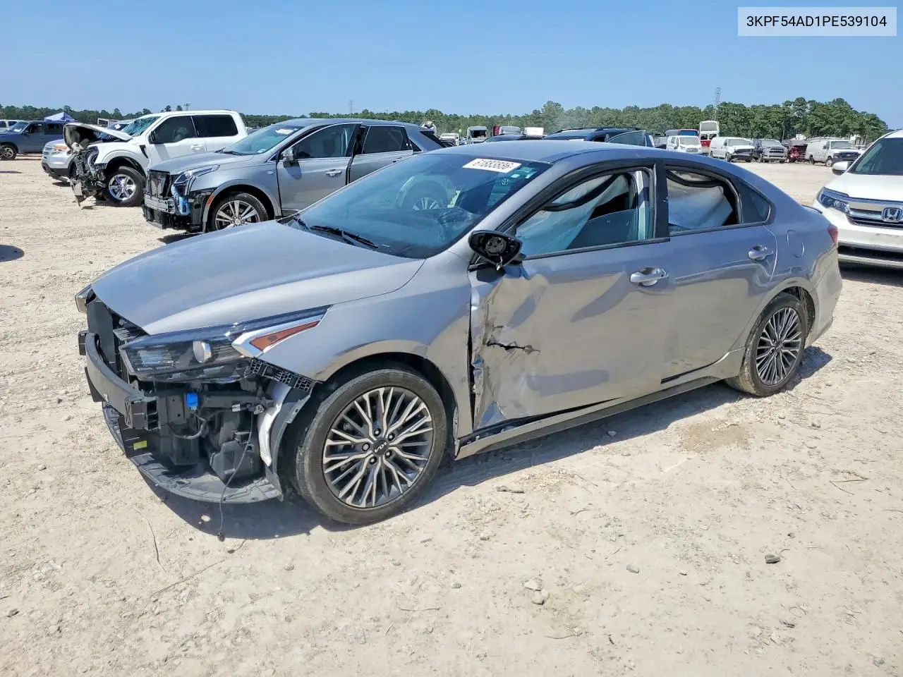 2023 Kia Forte Gt Line VIN: 3KPF54AD1PE539104 Lot: 61883886