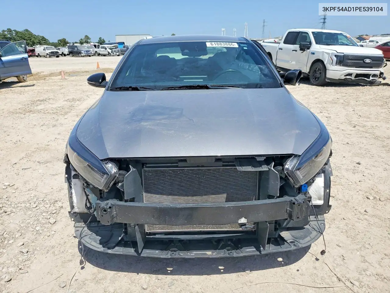 2023 Kia Forte Gt Line VIN: 3KPF54AD1PE539104 Lot: 61883886