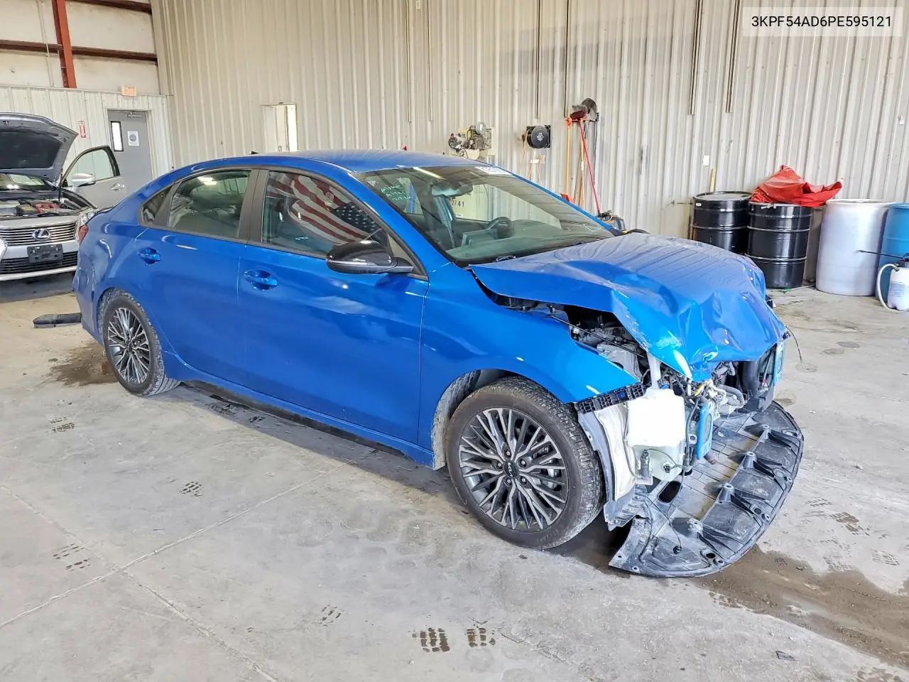 3KPF54AD6PE595121 2023 Kia Forte Gt Line