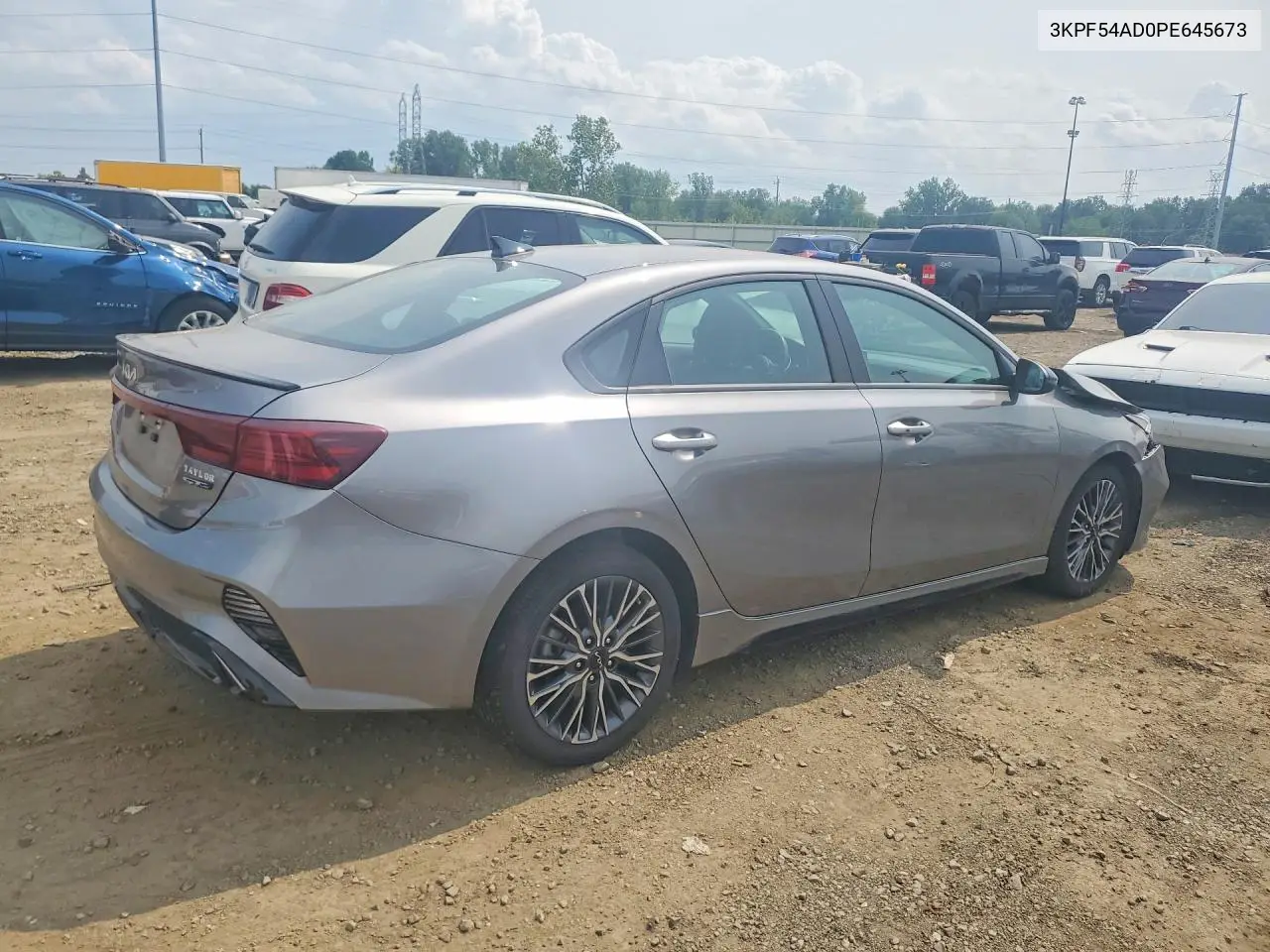 2023 Kia Forte Gt Line VIN: 3KPF54AD0PE645673 Lot: 62023076