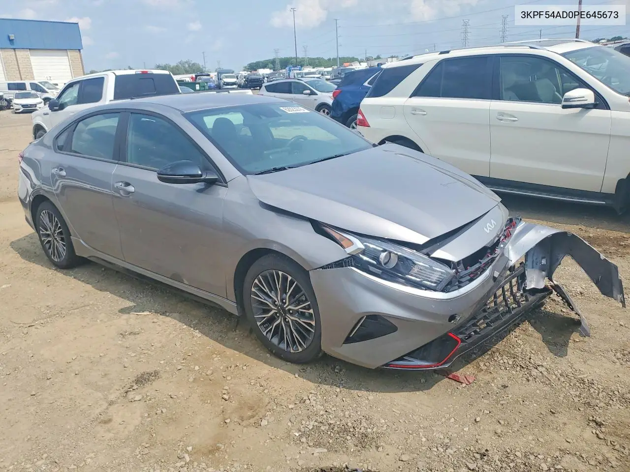 2023 Kia Forte Gt Line VIN: 3KPF54AD0PE645673 Lot: 62023076