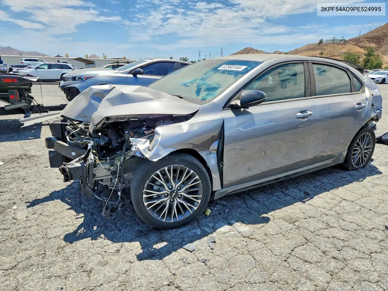 2023 Kia Forte Gt Line VIN: 3KPF54AD9PE524995 Lot: 62360166