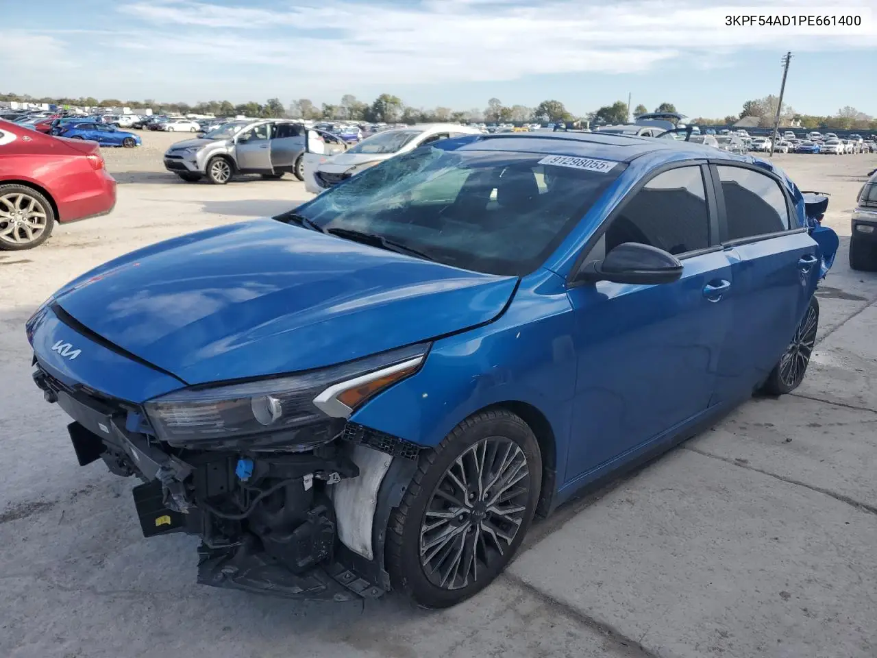 3KPF54AD1PE661400 2023 Kia Forte Gt Line