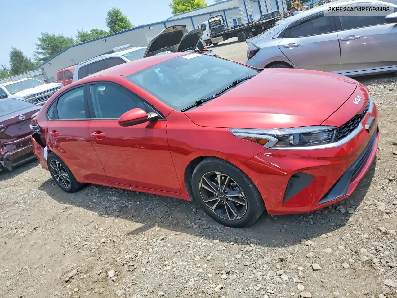 2024 Kia Forte Lxs VIN: 3KPF24AD4RE698498 Lot: 59291526