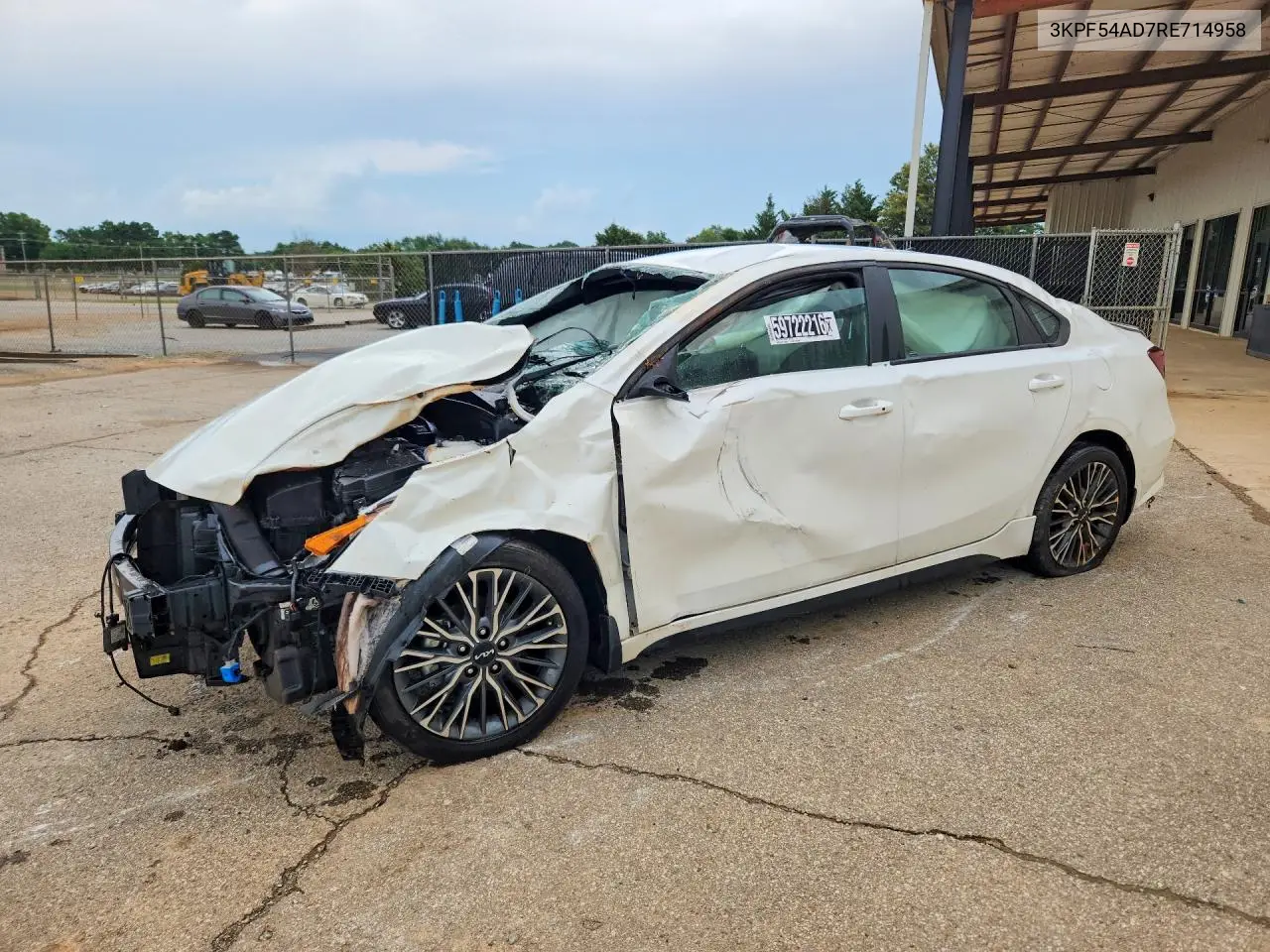2024 Kia Forte Gt Line VIN: 3KPF54AD7RE714958 Lot: 59722216