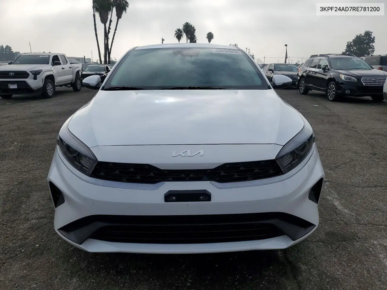 2024 Kia Forte Lxs VIN: 3KPF24AD7RE781200 Lot: 60694656