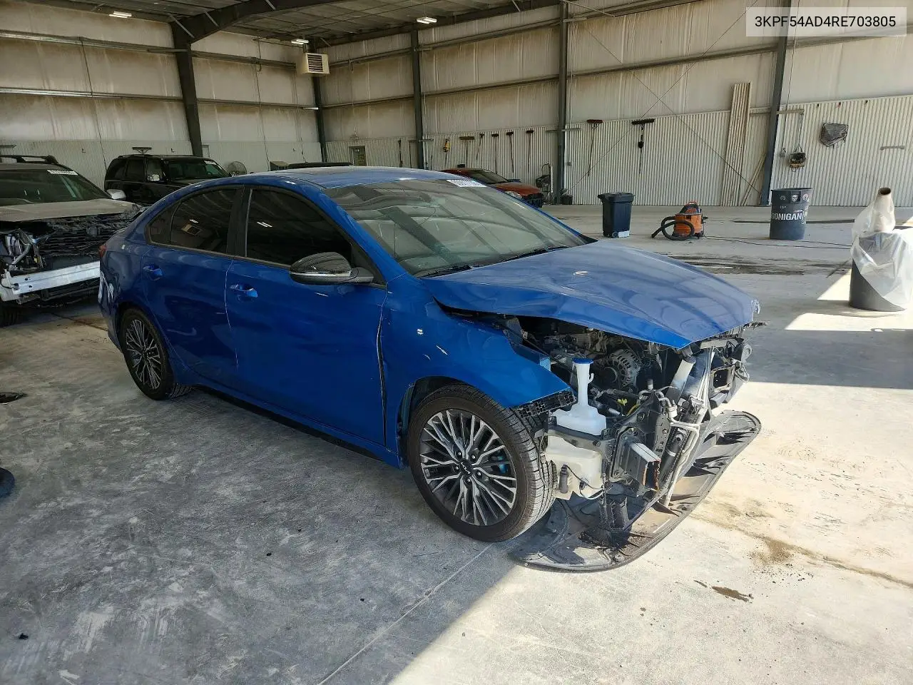 2024 Kia Forte Gt Line VIN: 3KPF54AD4RE703805 Lot: 60977136