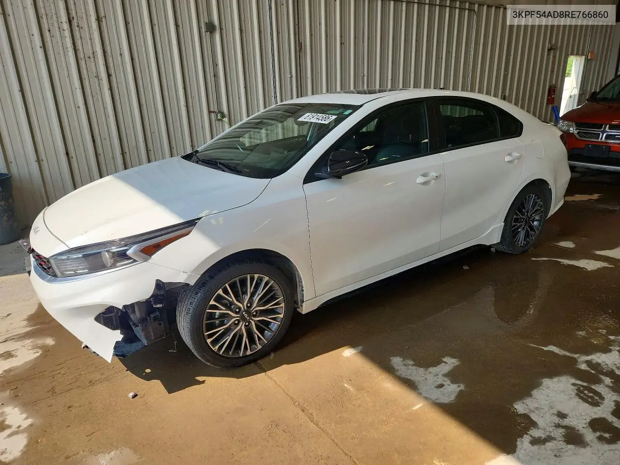 2024 Kia Forte Gt Line VIN: 3KPF54AD8RE766860 Lot: 61914586