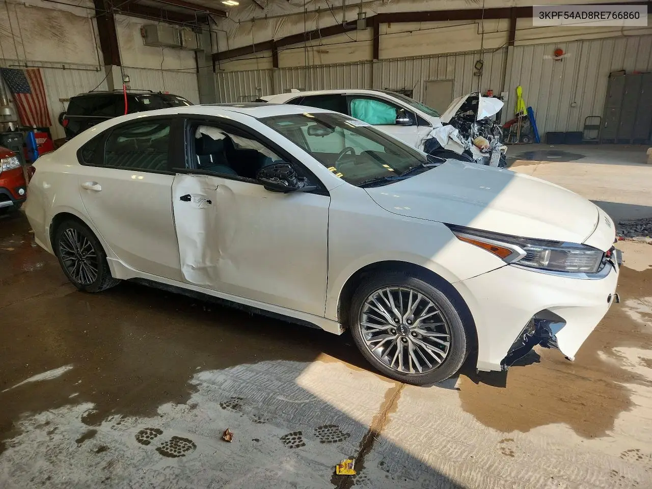 2024 Kia Forte Gt Line VIN: 3KPF54AD8RE766860 Lot: 61914586