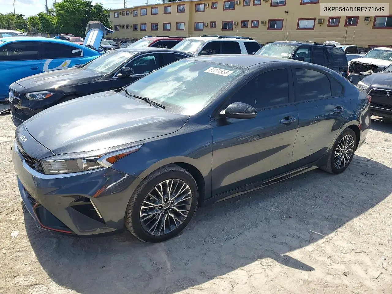 2024 Kia Forte Gt Line VIN: 3KPF54AD4RE771649 Lot: 62071656
