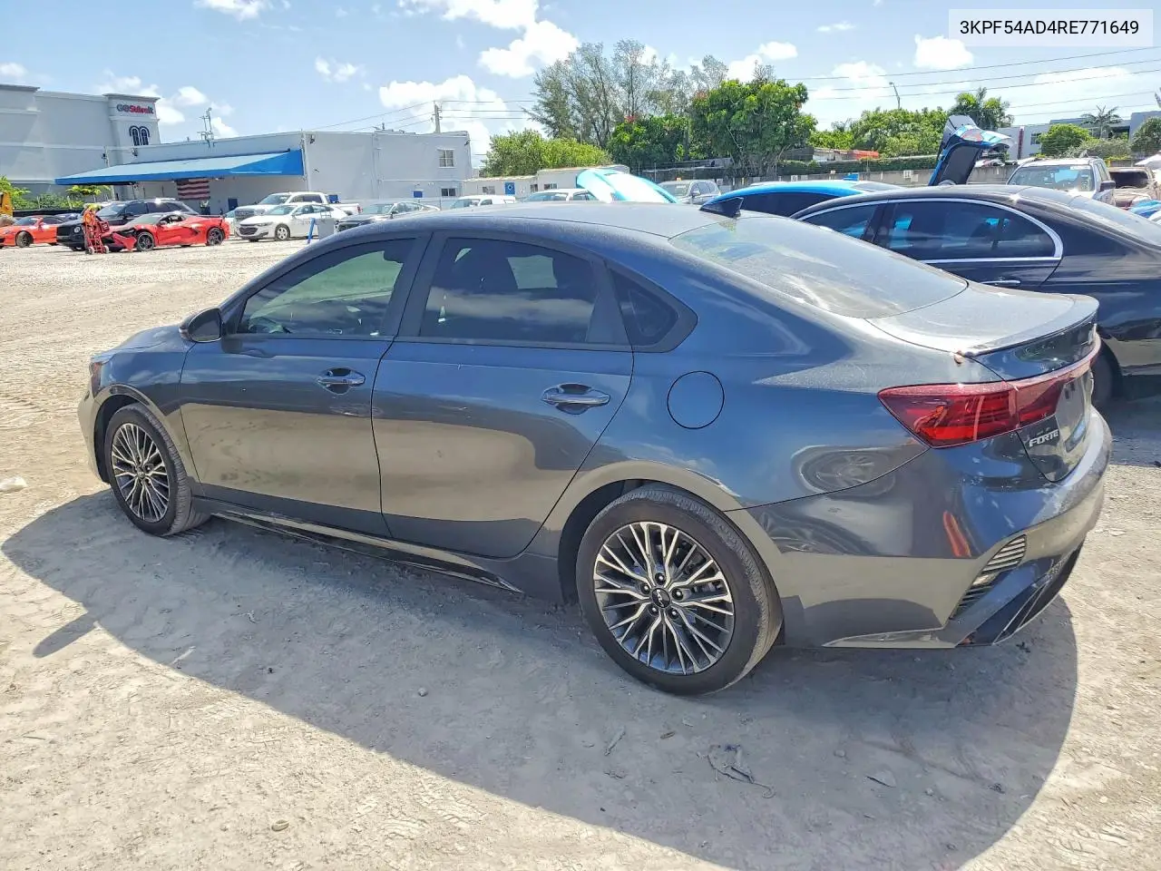 2024 Kia Forte Gt Line VIN: 3KPF54AD4RE771649 Lot: 62071656