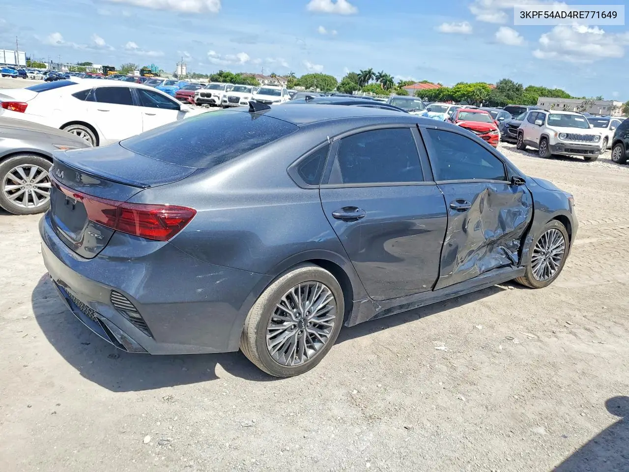 2024 Kia Forte Gt Line VIN: 3KPF54AD4RE771649 Lot: 62071656