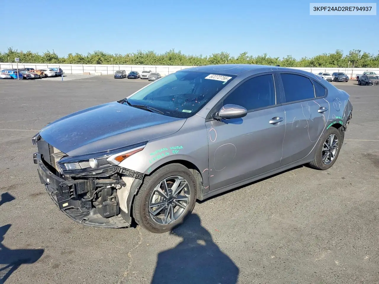 2024 Kia Forte Lxs VIN: 3KPF24AD2RE794937 Lot: 62272756