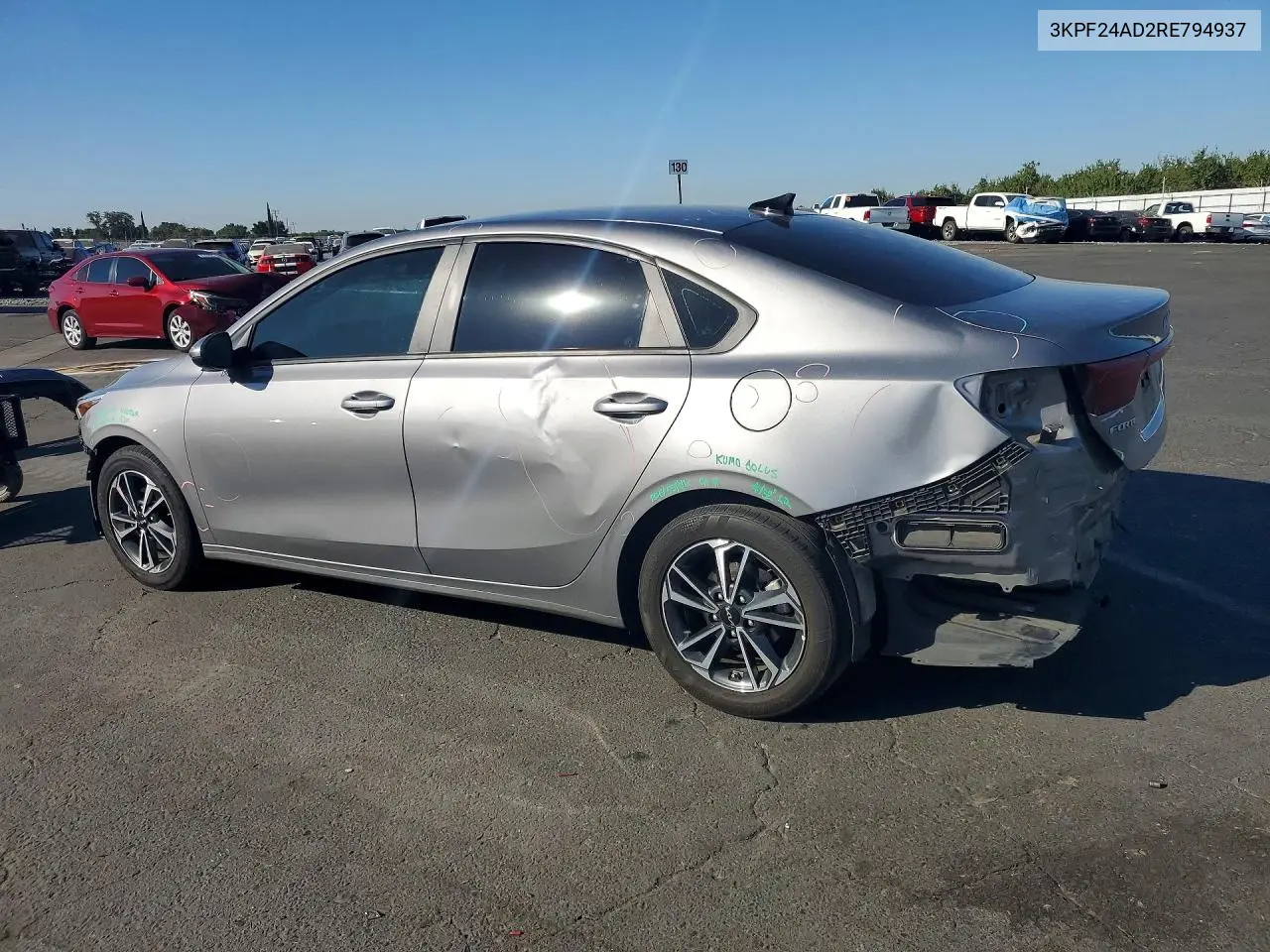 2024 Kia Forte Lxs VIN: 3KPF24AD2RE794937 Lot: 62272756