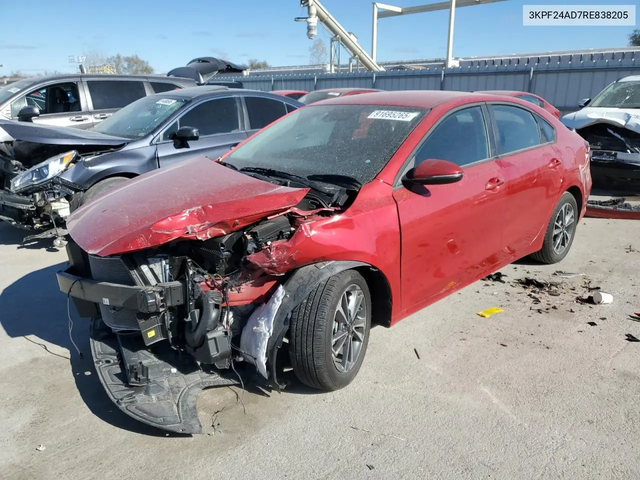 3KPF24AD7RE838205 2024 Kia Forte Lx