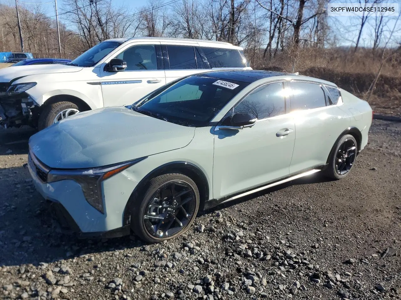 2025 Kia K4 Gt-Line Turbo VIN: 3KPFW4DC4SE112945 Lot: 47438246