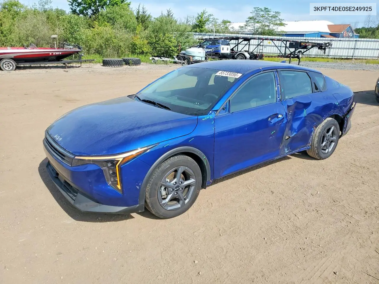 2025 Kia K4 Lxs VIN: 3KPFT4DE0SE249925 Lot: 55733056