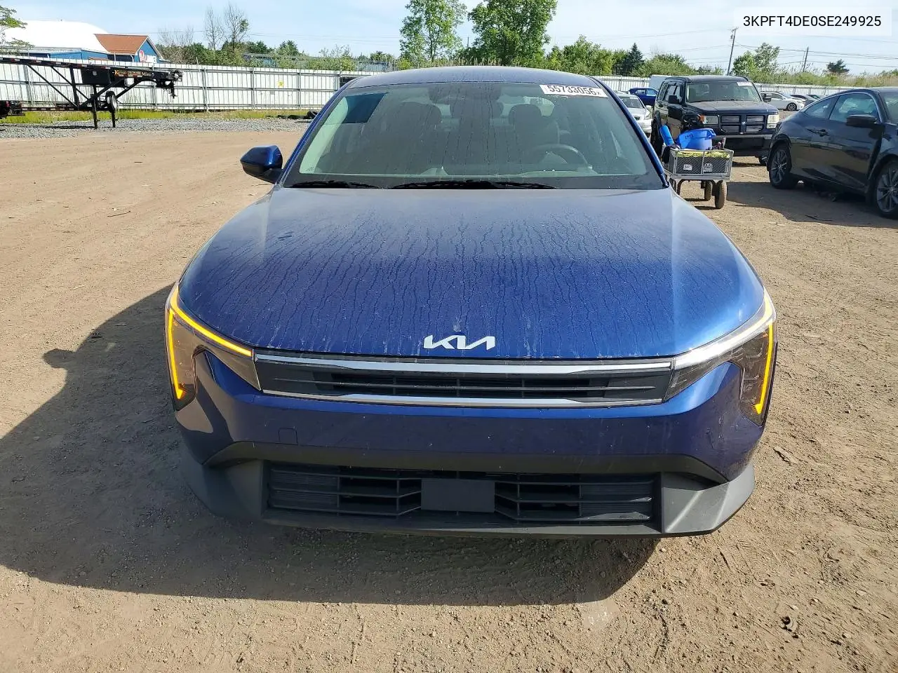 2025 Kia K4 Lxs VIN: 3KPFT4DE0SE249925 Lot: 55733056