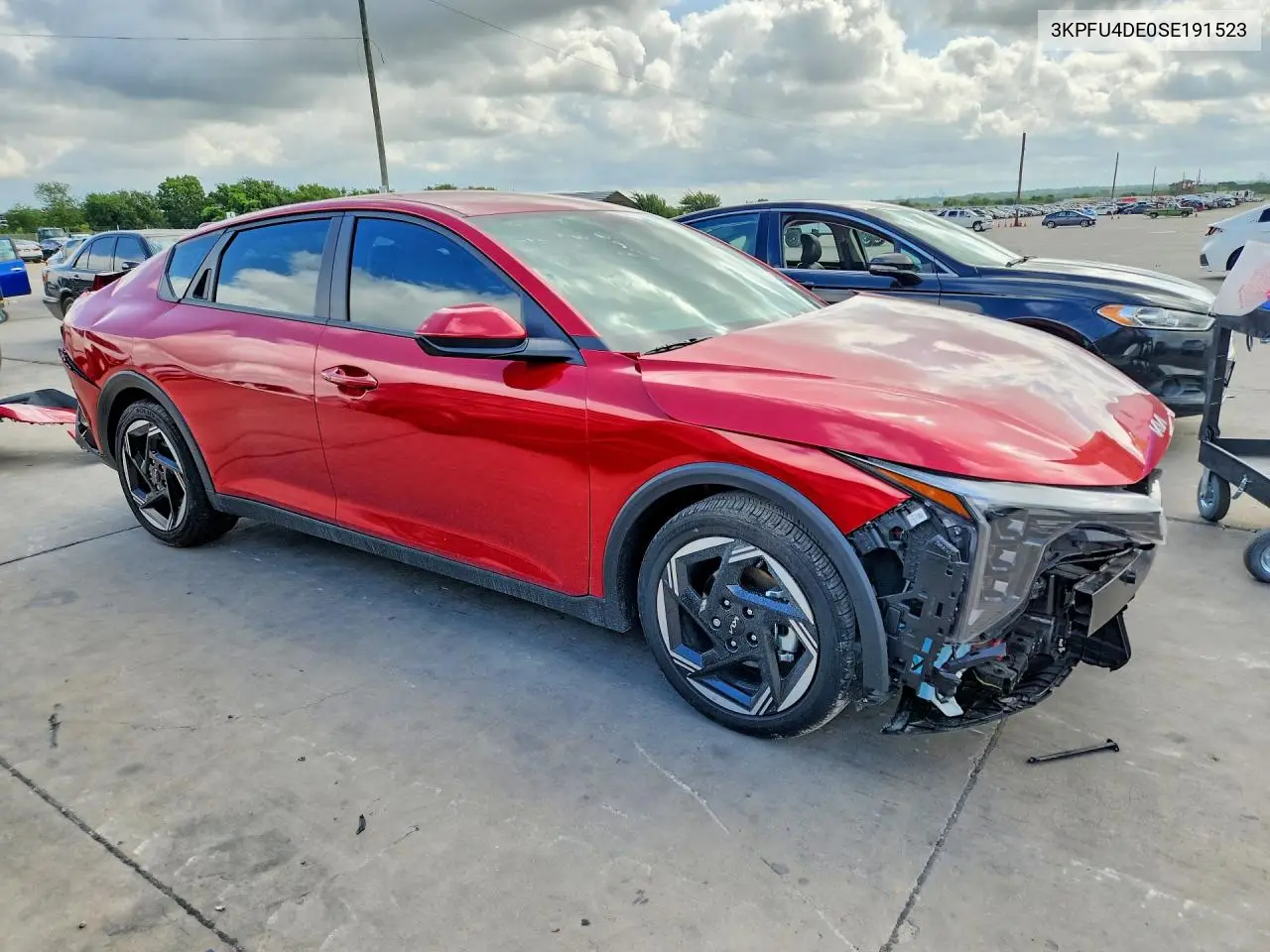2025 Kia K4 Ex VIN: 3KPFU4DE0SE191523 Lot: 56960416