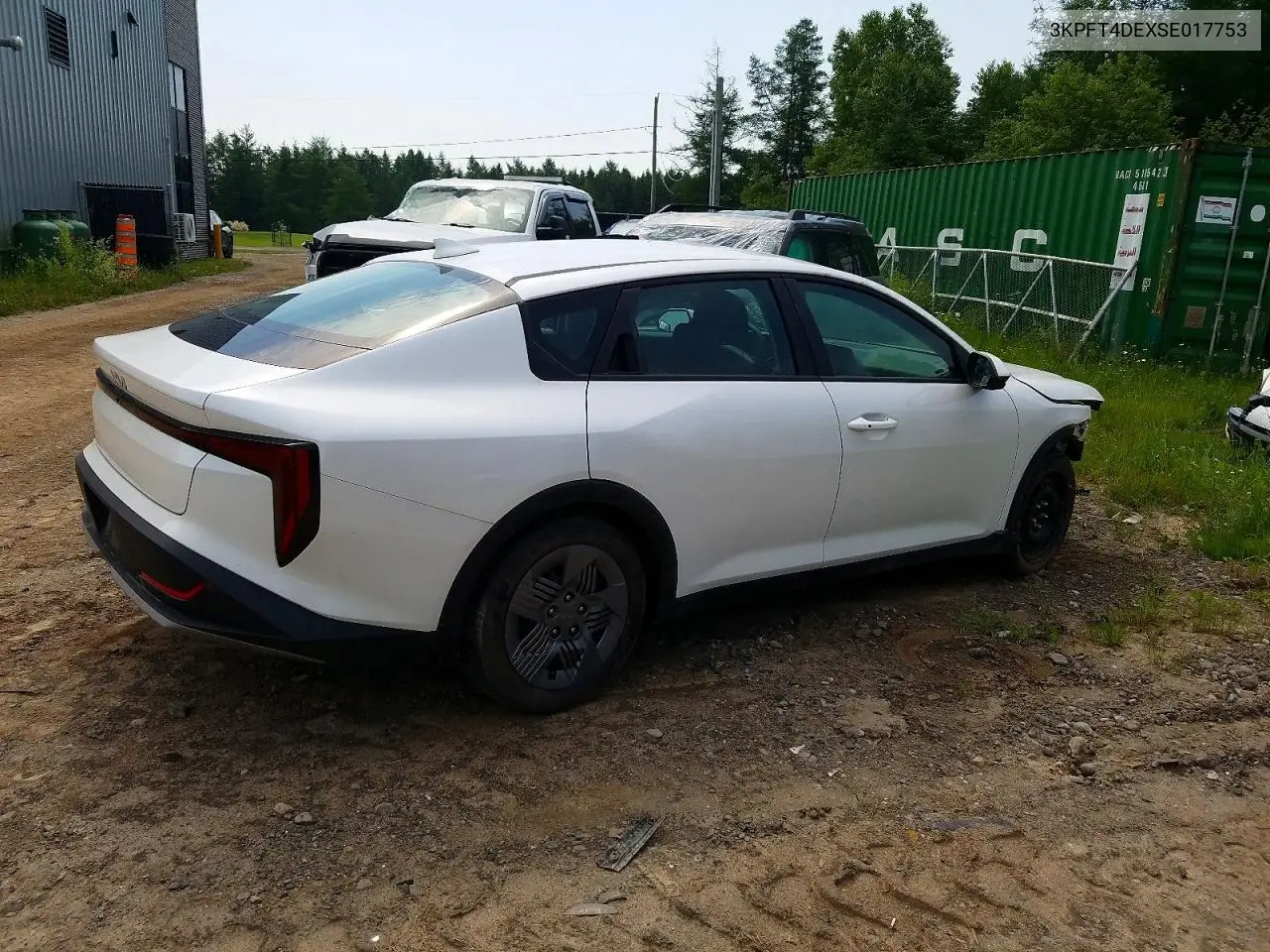 2025 Kia K4 Lx VIN: 3KPFT4DEXSE017753 Lot: 57010886