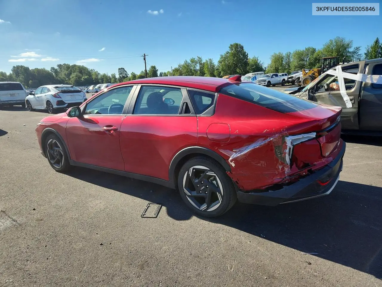 2025 Kia K4 Ex VIN: 3KPFU4DE5SE005846 Lot: 57537406