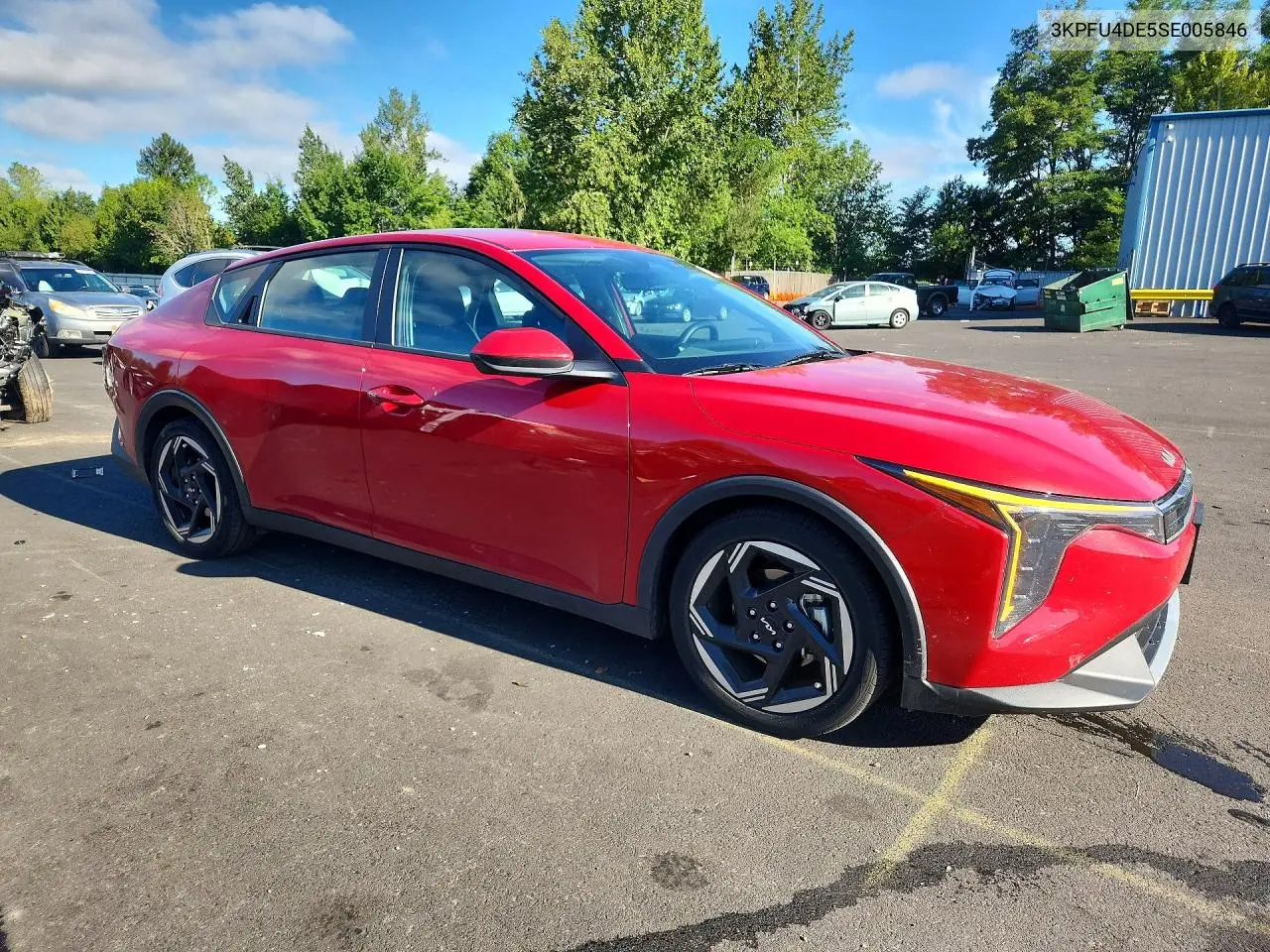 2025 Kia K4 Ex VIN: 3KPFU4DE5SE005846 Lot: 57537406