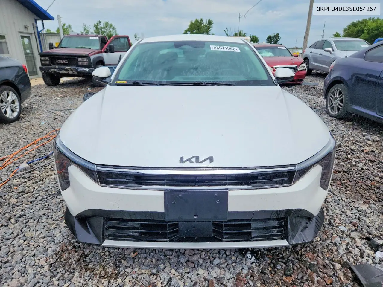 2025 Kia K4 Ex VIN: 3KPFU4DE3SE054267 Lot: 58071646