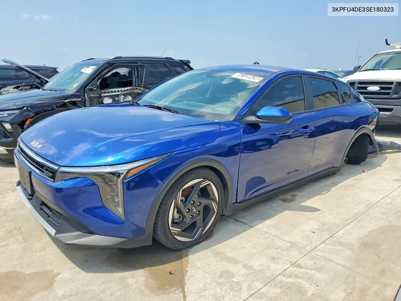 2025 Kia K4 Ex VIN: 3KPFU4DE3SE180323 Lot: 58120636
