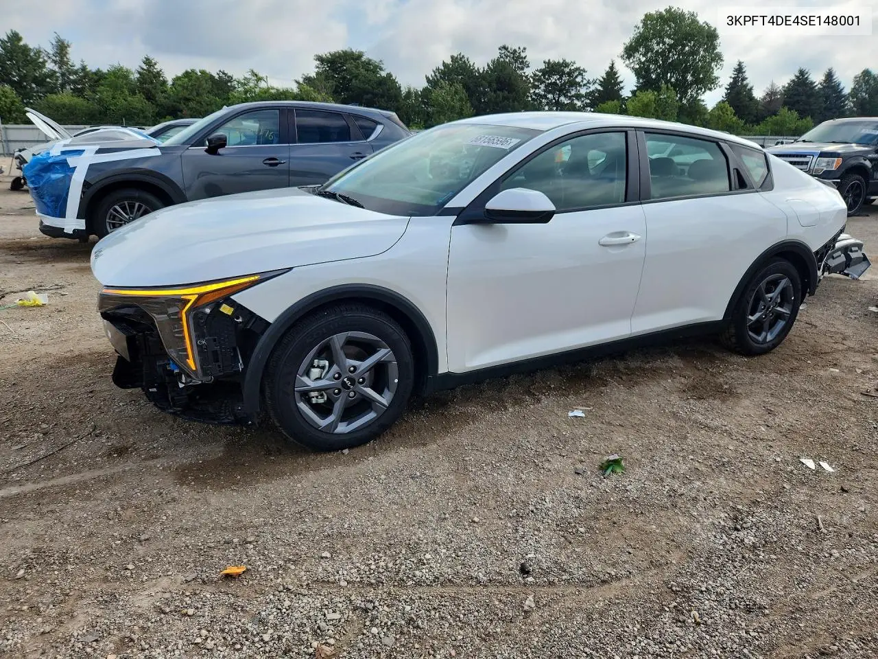 2025 Kia K4 Lxs VIN: 3KPFT4DE4SE148001 Lot: 58156596