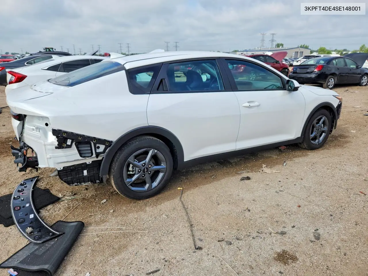 2025 Kia K4 Lxs VIN: 3KPFT4DE4SE148001 Lot: 58156596
