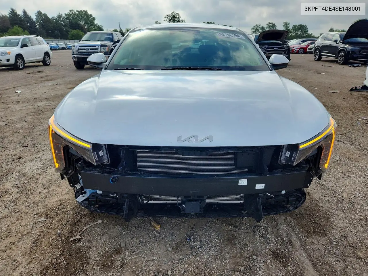 2025 Kia K4 Lxs VIN: 3KPFT4DE4SE148001 Lot: 58156596