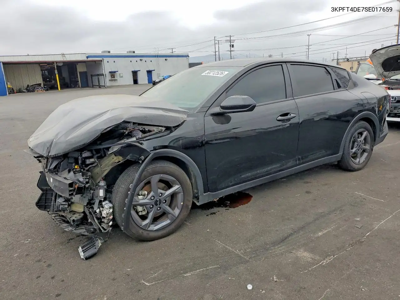 2025 Kia K4 Lxs VIN: 3KPFT4DE7SE017659 Lot: 58212526