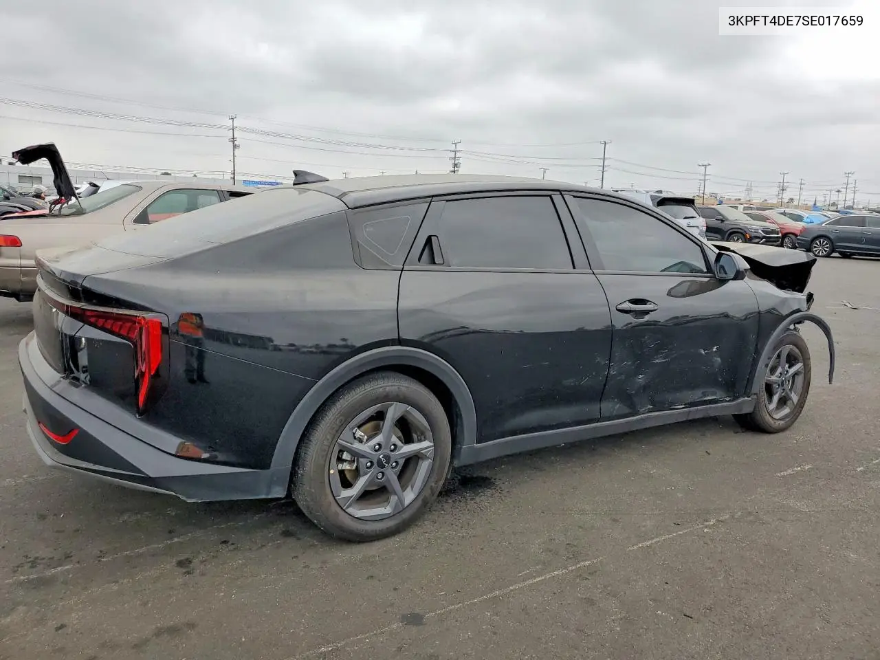 2025 Kia K4 Lxs VIN: 3KPFT4DE7SE017659 Lot: 58212526