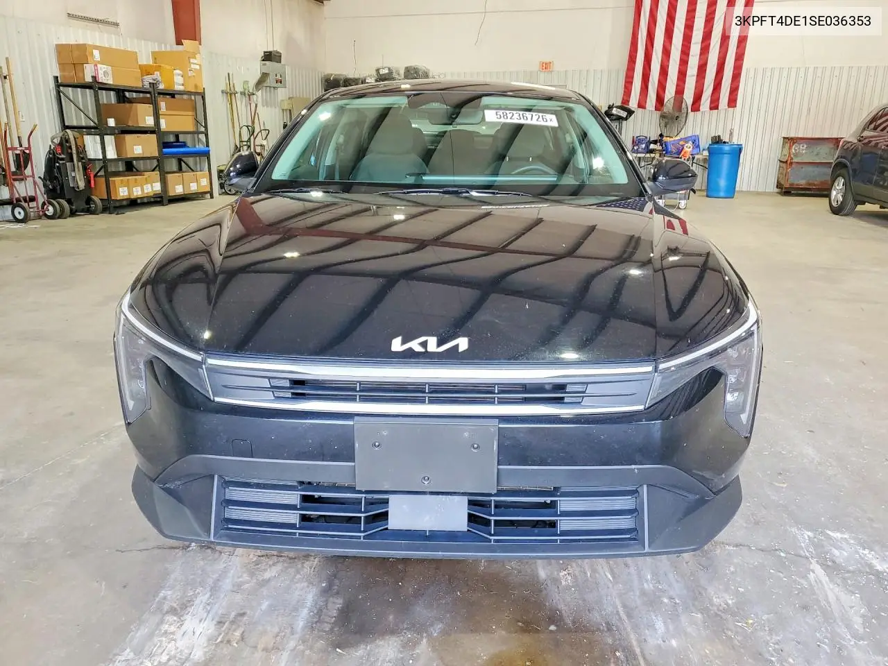 2025 Kia K4 Lx VIN: 3KPFT4DE1SE036353 Lot: 58236726