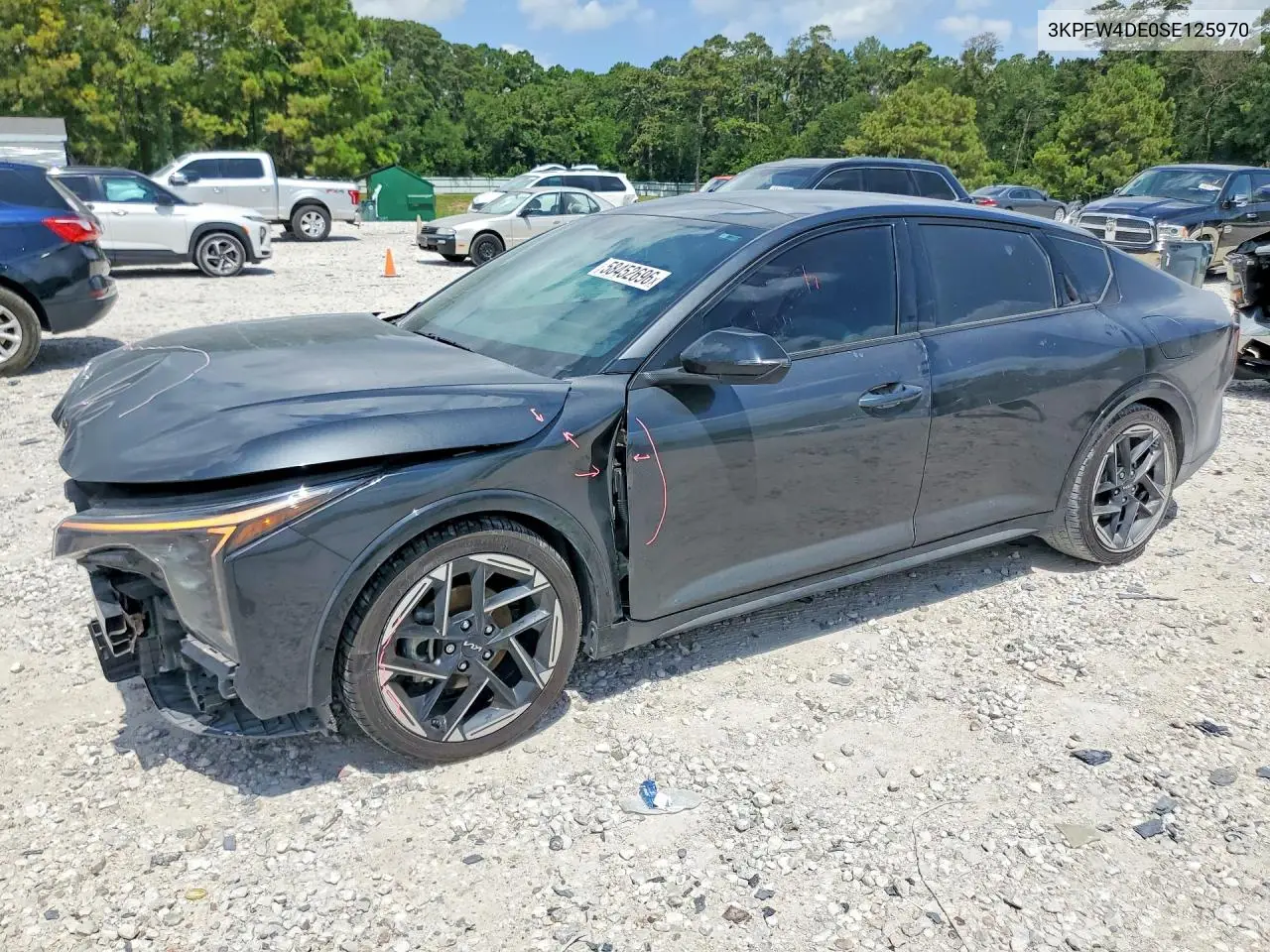 2025 Kia K4 Gt Line VIN: 3KPFW4DE0SE125970 Lot: 58452696