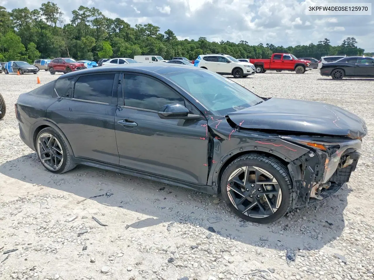 2025 Kia K4 Gt Line VIN: 3KPFW4DE0SE125970 Lot: 58452696