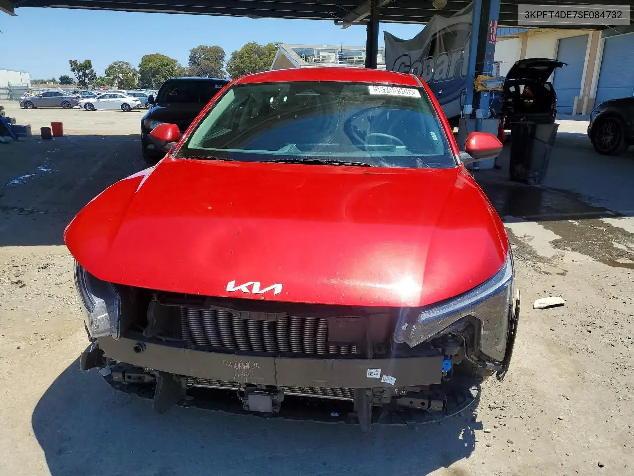 2025 Kia K4 Lxs VIN: 3KPFT4DE7SE084732 Lot: 58798906