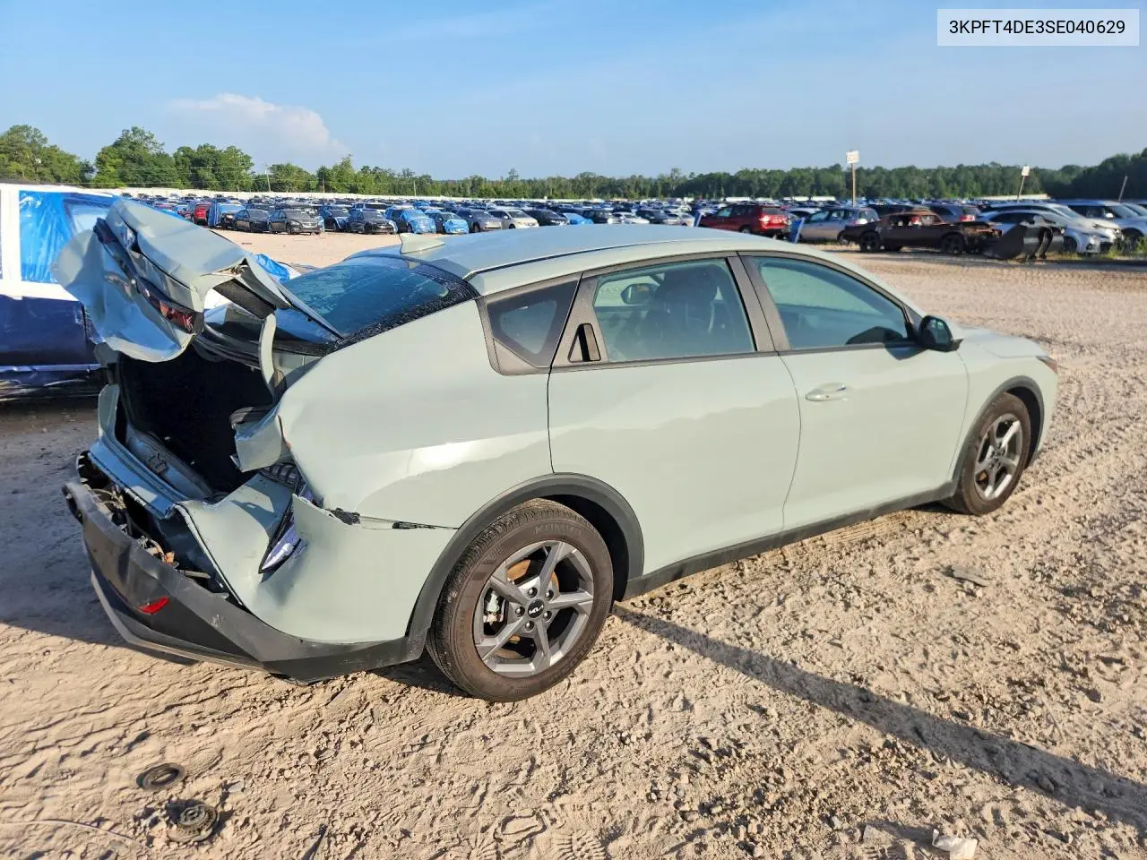 2025 Kia K4 Lxs VIN: 3KPFT4DE3SE040629 Lot: 59095536