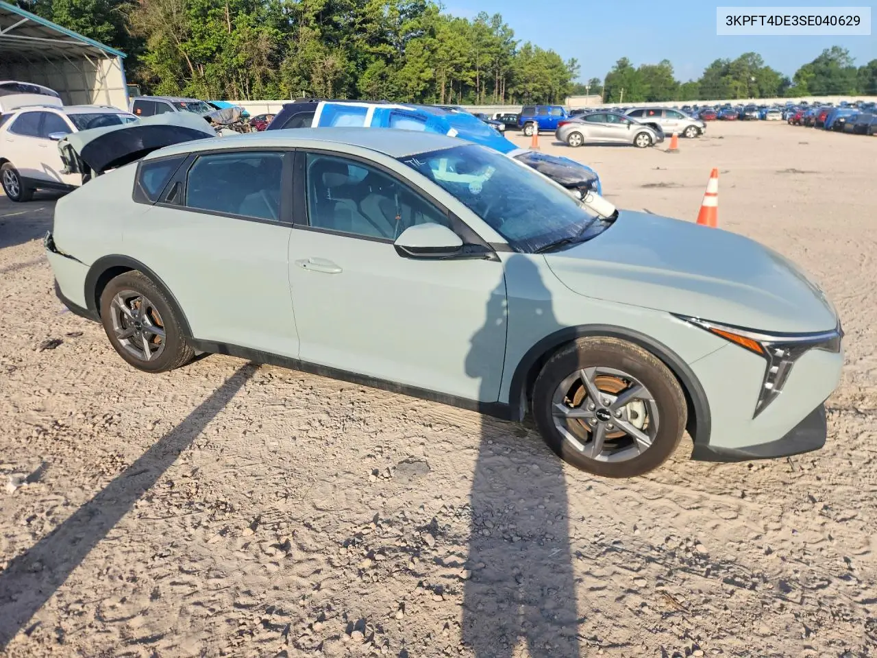 2025 Kia K4 Lxs VIN: 3KPFT4DE3SE040629 Lot: 59095536