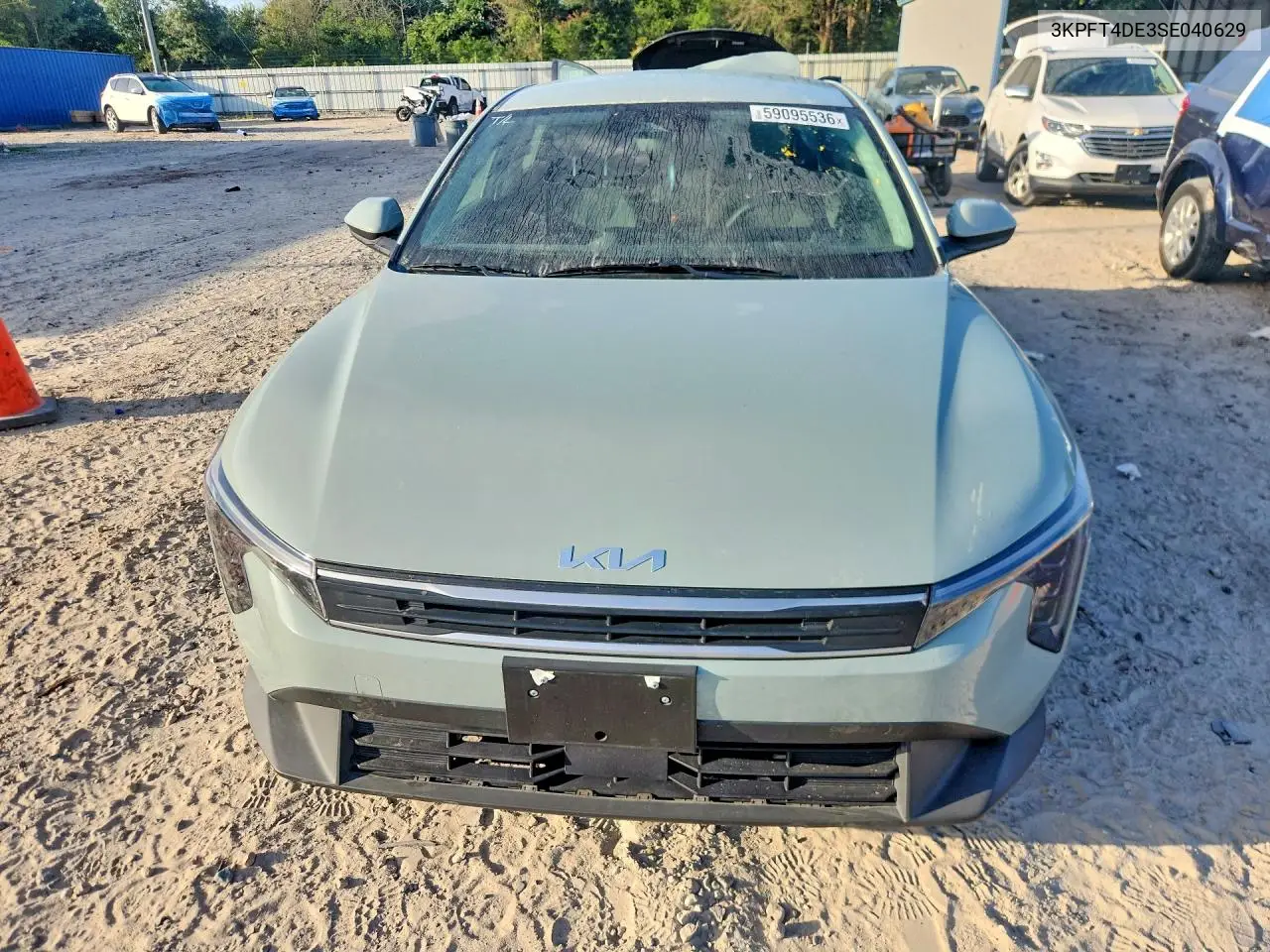 2025 Kia K4 Lxs VIN: 3KPFT4DE3SE040629 Lot: 59095536